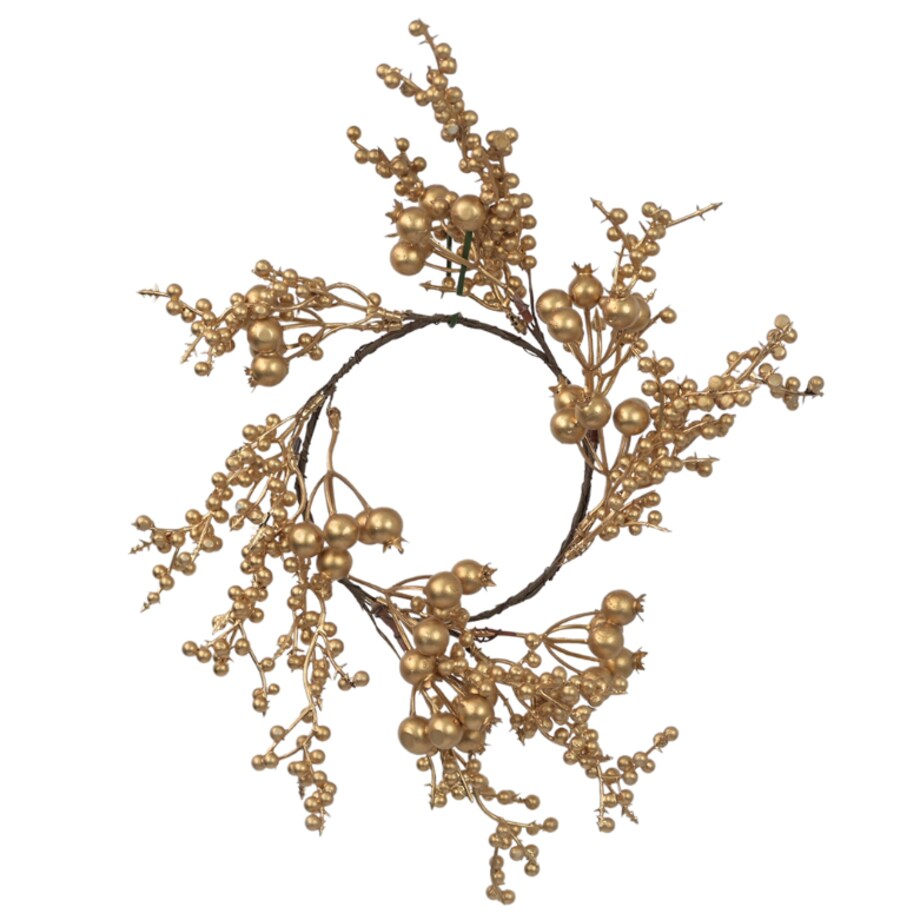 Wianek ze złotej jarzębiny ⌀ 23 cm