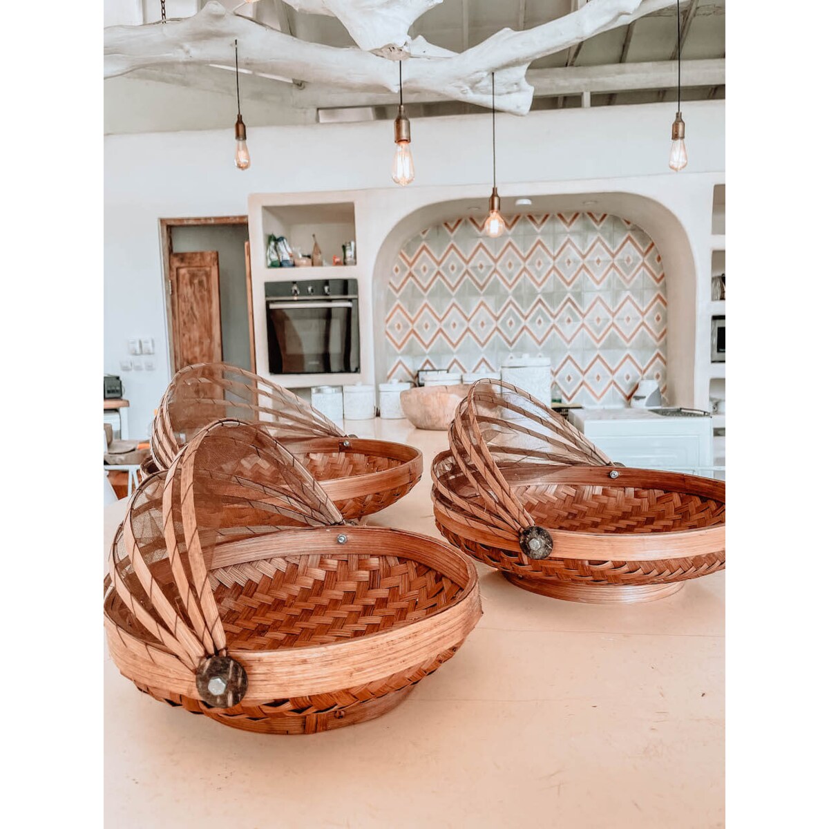 TACA BAMBUSOWA ROYAL M BRĄZ