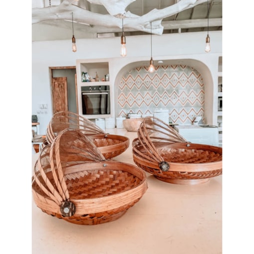 TACA BAMBUSOWA ROYAL M BRĄZ