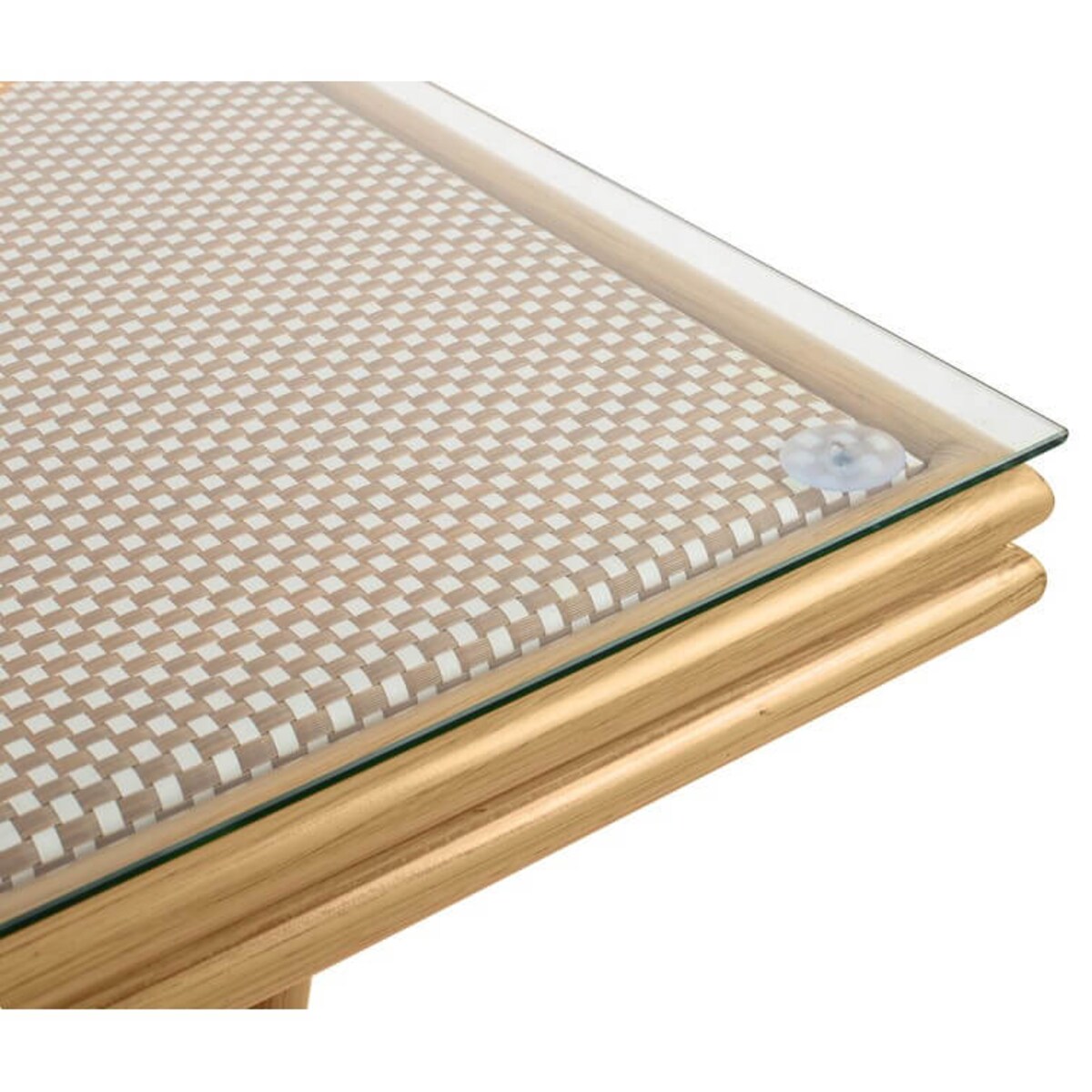 Kwadratowy Stół Bistro Paris KH1501100222 King Home 70 cm beżowy