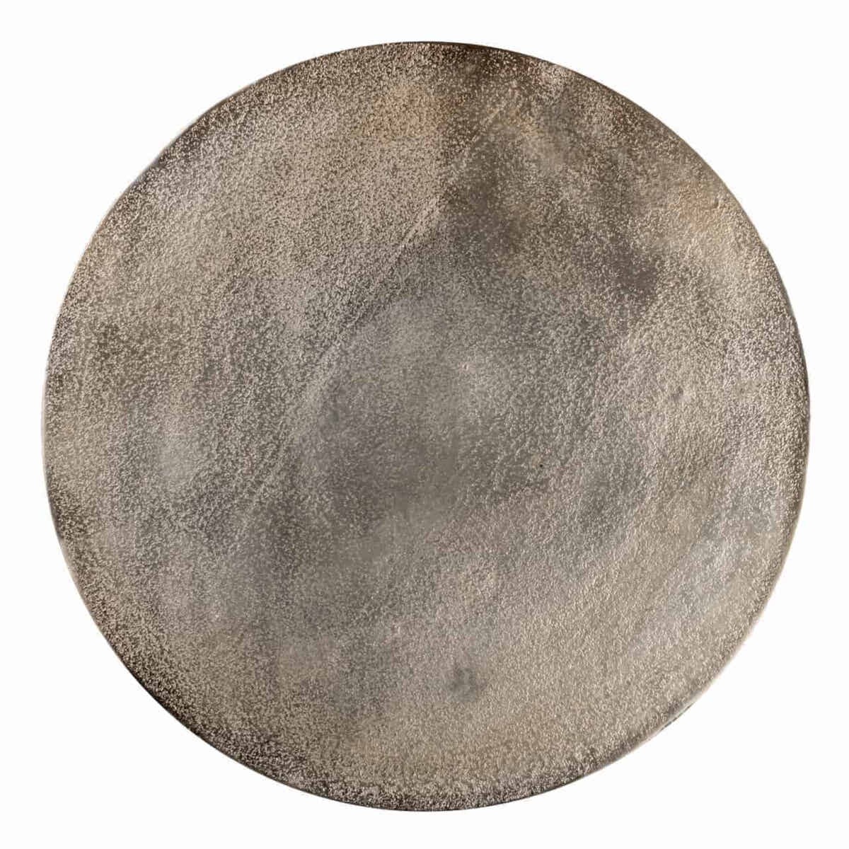 Potrójny stolik kawowy Nolan 825024 Richmond Interiors metalowy czarny złoty