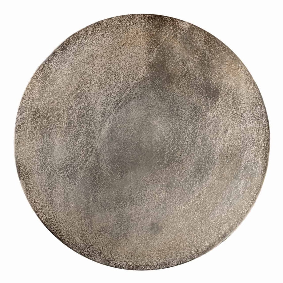 Potrójny stolik kawowy Nolan 825024 Richmond Interiors metalowy czarny złoty