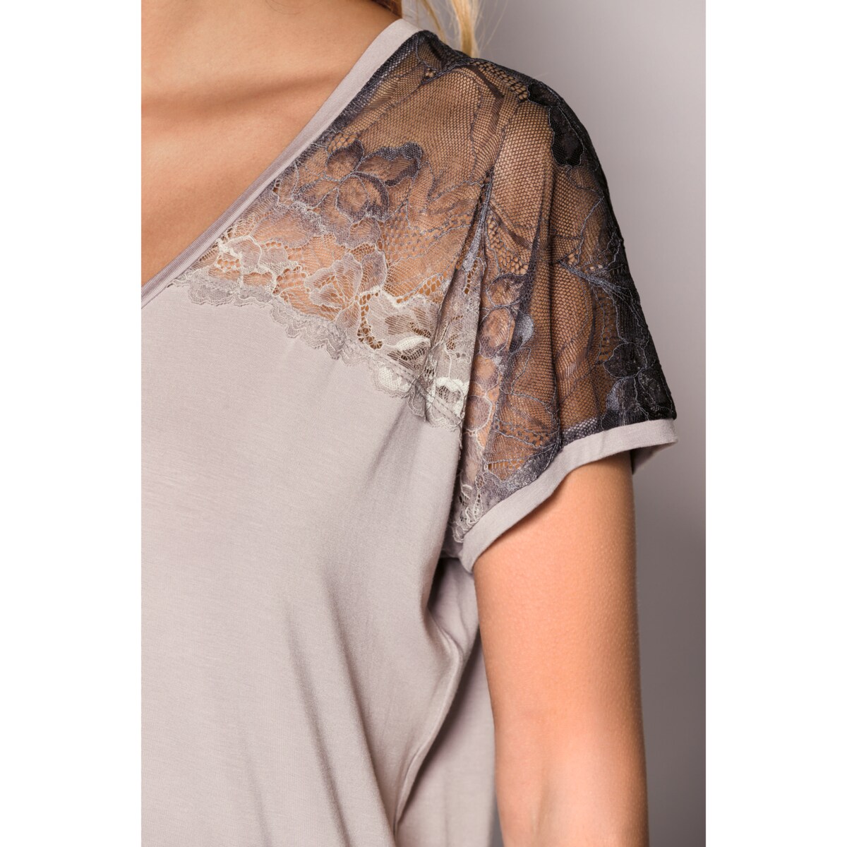 Piżama New York Srebrny, S