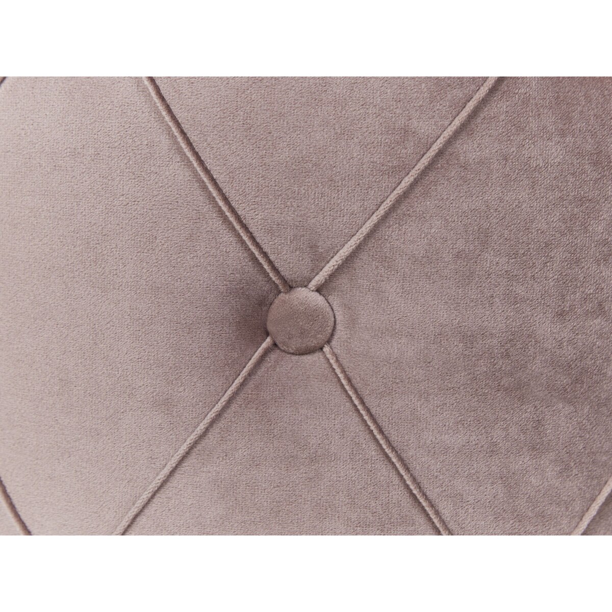 Zestaw 2 pufów ze schowkiem beżowo-szary PUEBLO