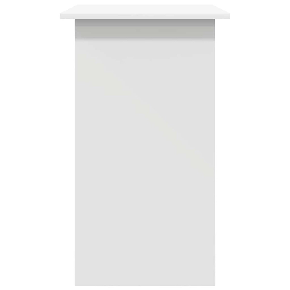 vidaXL Biurko, białe, 80x45x74 cm, materiał drewnopochodny