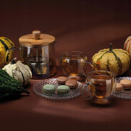 TALERZYKI DESEROWE SZKLANE 6szt WZORZYSTE 20cm na desery ciasto prezent