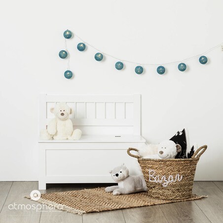 Ława do dziecięcego pokoju, skrzynia na zabawki, schowek z siedziskiem, 2w1