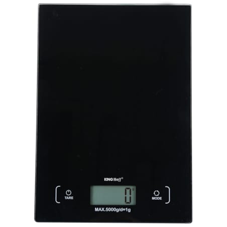 Elektroniczna waga kuchenna 1g 5kg czarna KINGHOFF