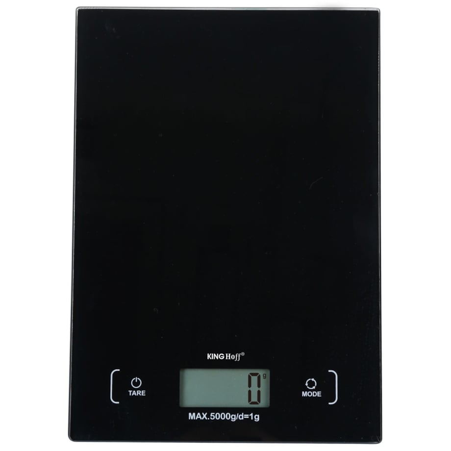 Elektroniczna waga kuchenna 1g 5kg czarna KINGHOFF