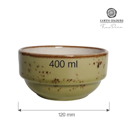 Miska sztaplowana Olive 120 mm, 400 ml