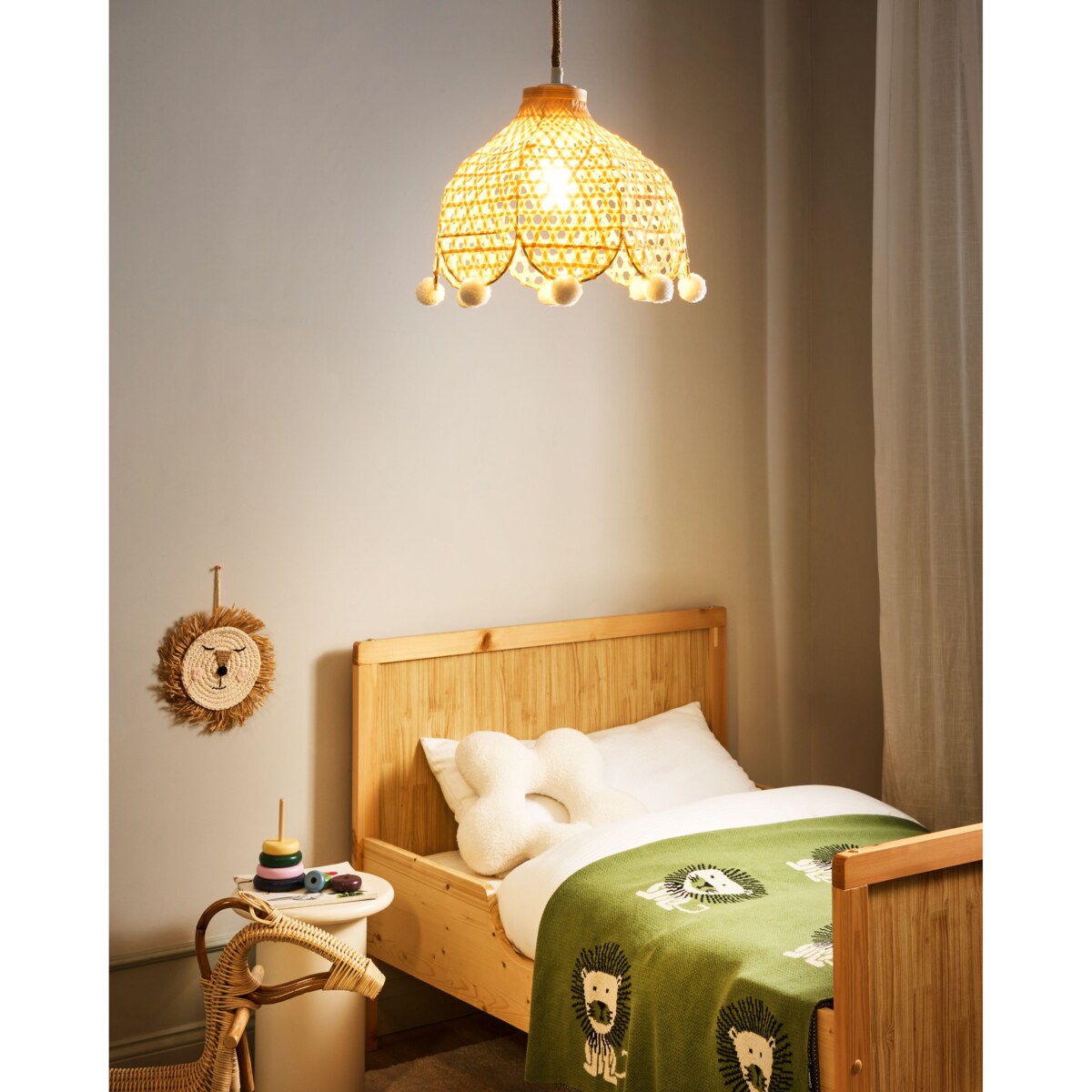 Lampa wisząca MANYAME Rattan Naturalny