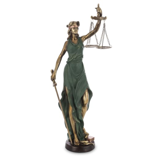 Dekoracja - figurka THEMIS 35x17x10 cm