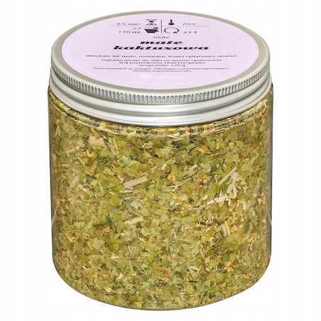 Herbata YerbaMate KAKTUSOWA o smaku cytrusowym z nutą opuncji PREMIUM - herbata liściasta sypana mieszanka napar susz - gotowa na prezent upominek