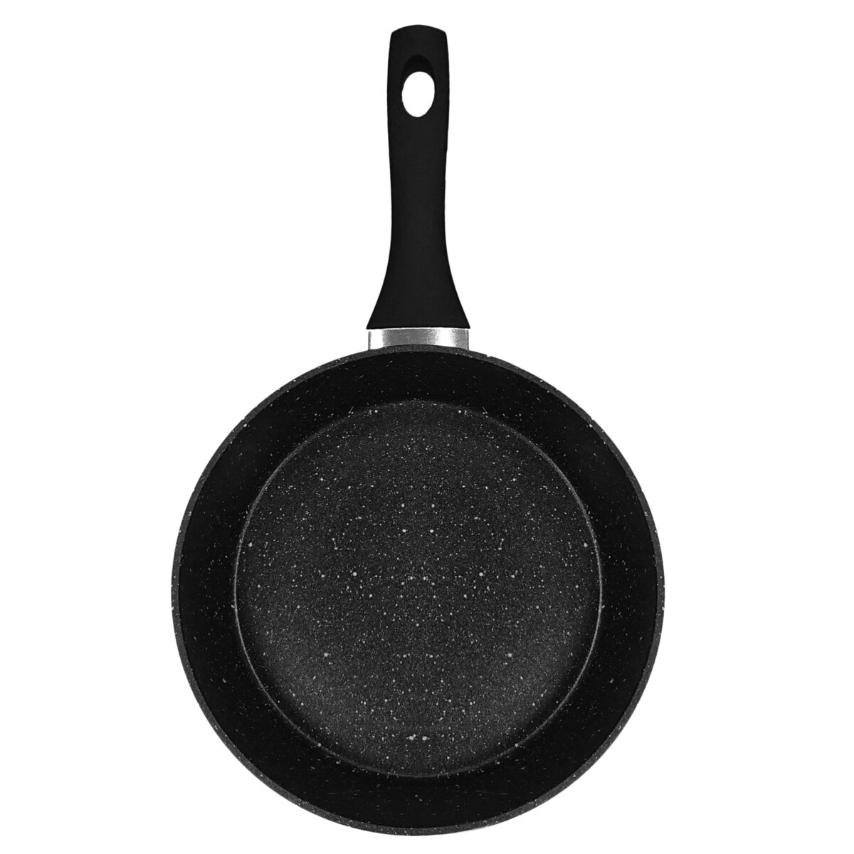 Patelnia głęboka z pokrywką marmurowa non-stick 26 cm 2.6L indukcja ZILNER