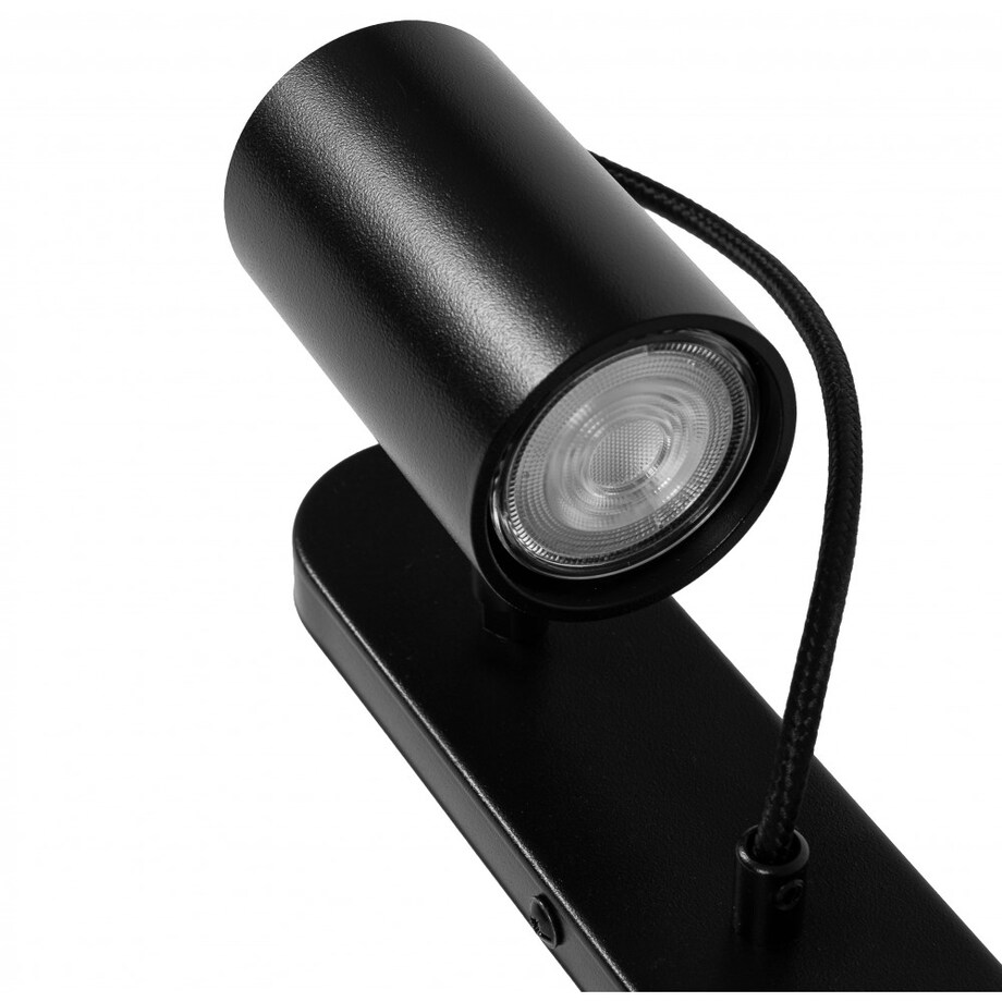 KOP F czarna lampa ścienna / kinkiet