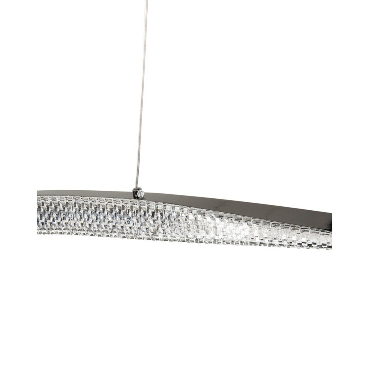 Lampa wisząca ANILLO 120 czarny chrom