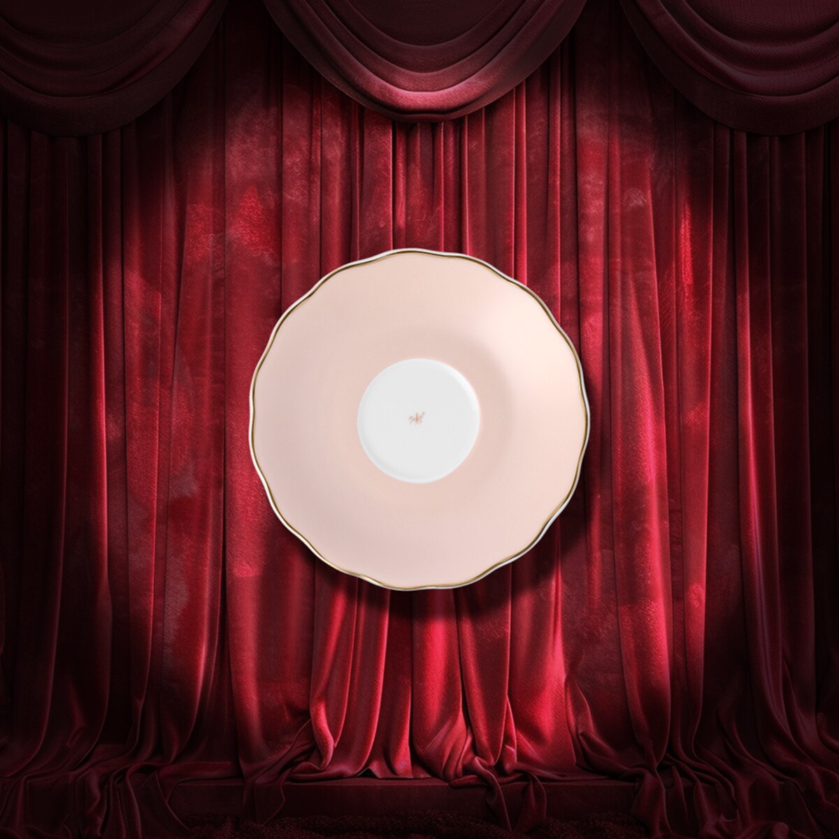 Spodek 14 cm małe kółko Alaska Circus Pink G911