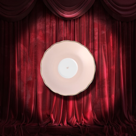 Spodek 14 cm małe kółko Alaska Circus Pink G911