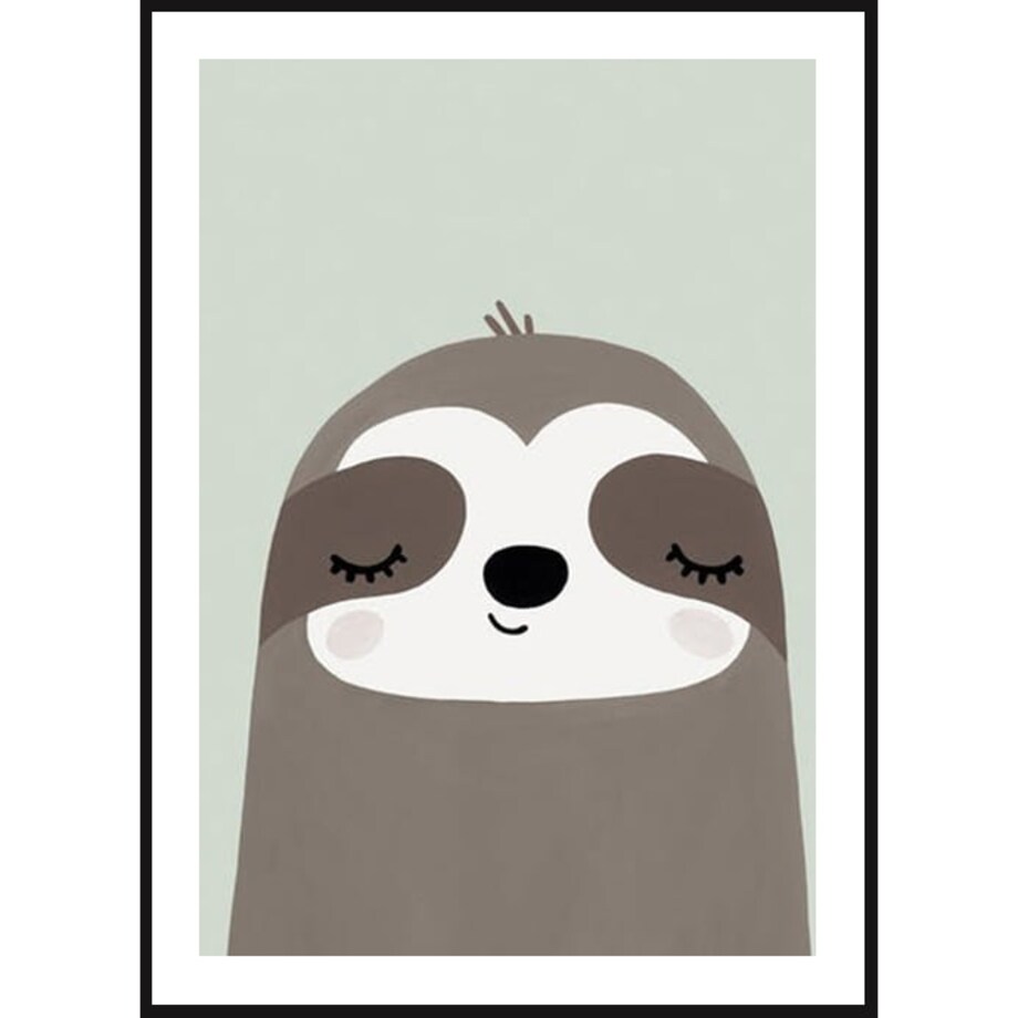 Poster Story, Plakat, Obraz - Uroczy Leniwiec, wymiary 42 x 60 cm