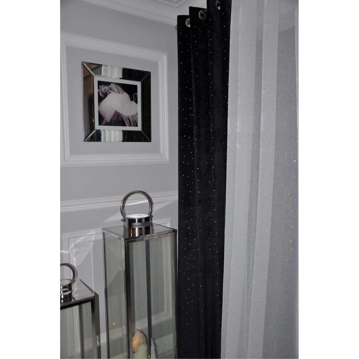 Zasłona welurowa Full Crystal 140x250 cm