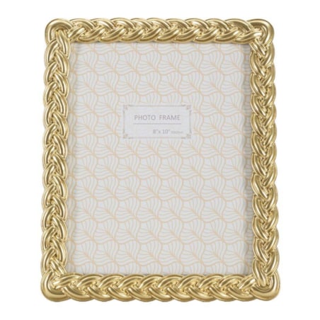 Ramka na zdjęcie złota Chain 25 x 30 cm