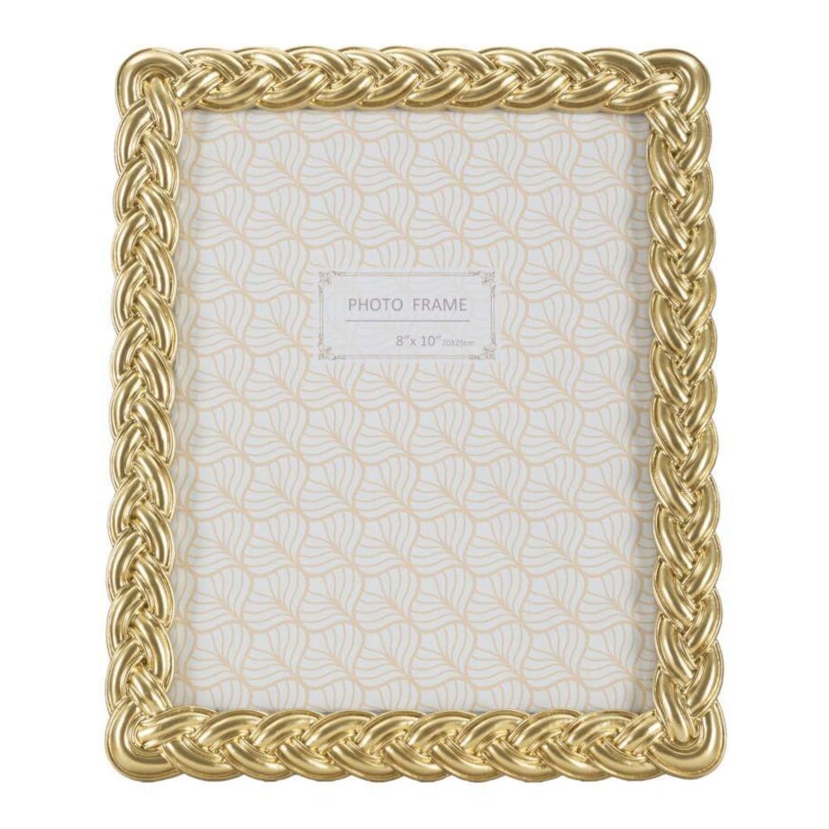 Ramka na zdjęcie złota Chain 25 x 30 cm