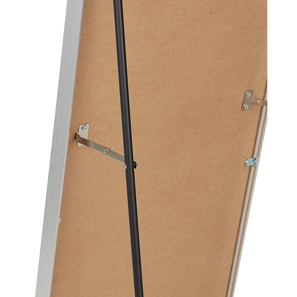 Lustro stojące srebrne BAGNOLET