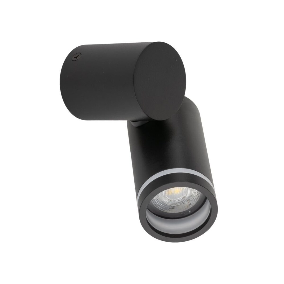 Lampa reflektor spot TK Lighting JET BLACK 5349 czarna GU10 nowoczesna regulowana oprawa ścienna sufitowa 1-punktowa