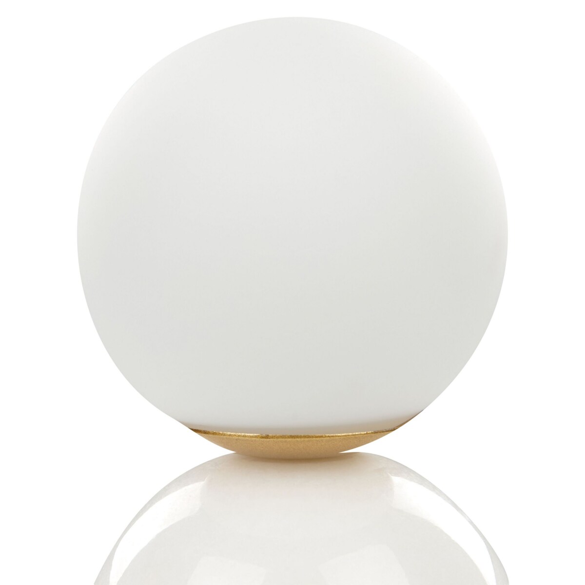 Lampa stołowa marmurowa biała KIWI