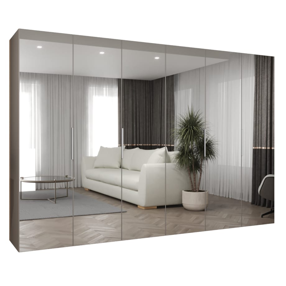 Szafa uchylna otwierana MARBELLA 3 300 wys. 202 cm Kaszmir + u. Kaszmir