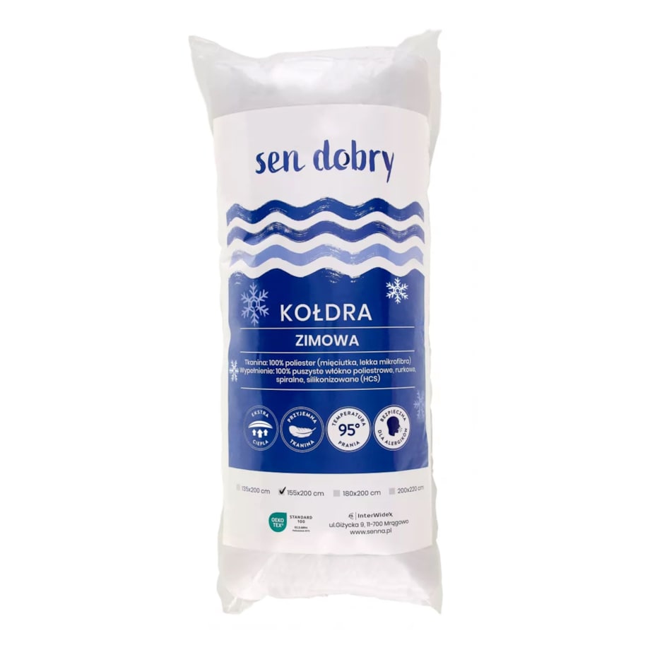 Kołdra zimowa 155x200 SEN DOBRY