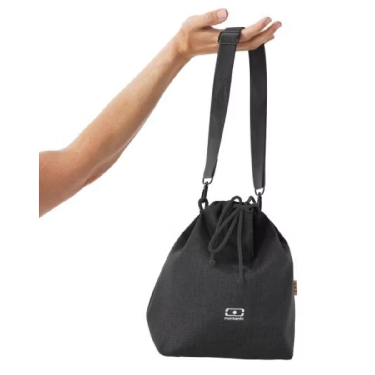 Lunchbag termiczny z paskiem Fresh Black, 5700 ml, Monbento