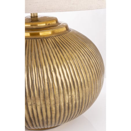 Lampa stołowa 51x40,5x40,5 cm TAVINI kremowy