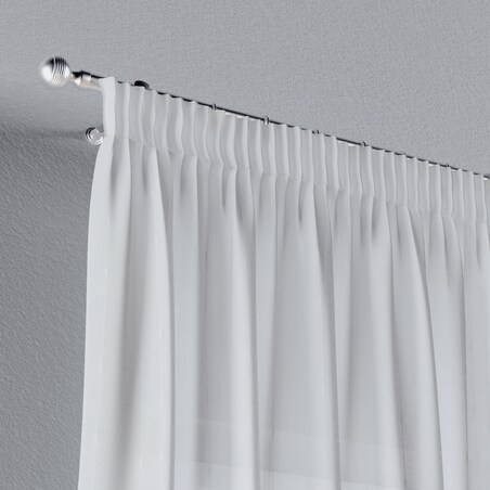 Zasłona na taśmie marszczącej 1 szt. 130x260 kremowy