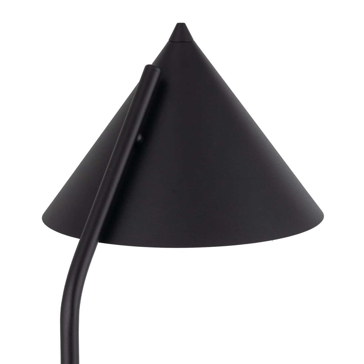 Lampa podłogowa TK Lighting CONO BLACK 16010 czarna E27 do salonu sypialni nowoczesna metalowa