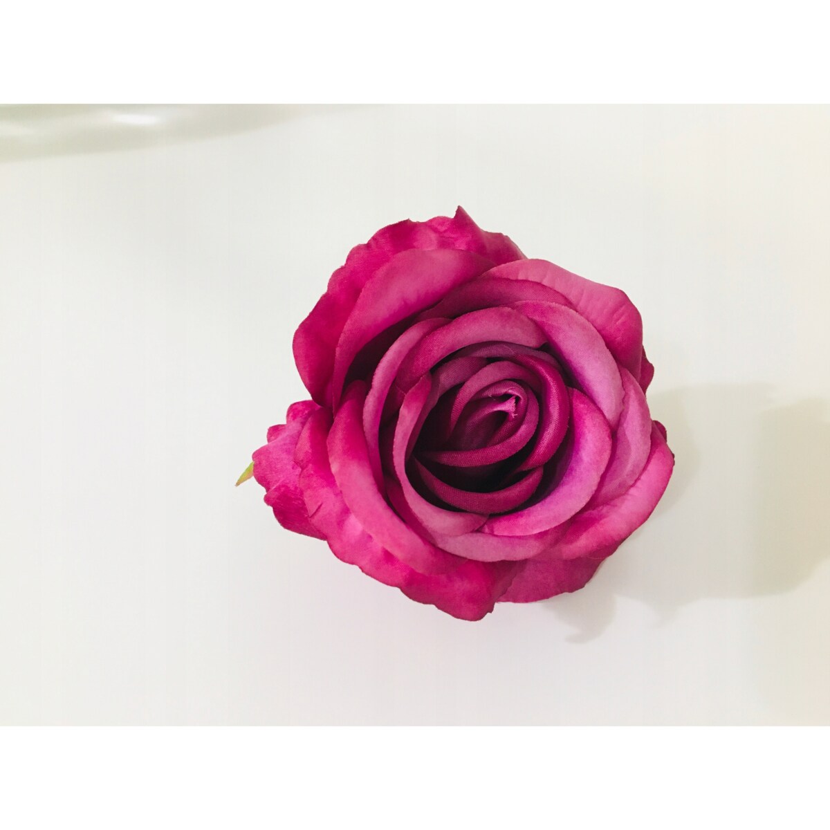 6x Róża sztuczna wyrobowa do wiązanek główka pąk cmentarz kwiaty róże duże