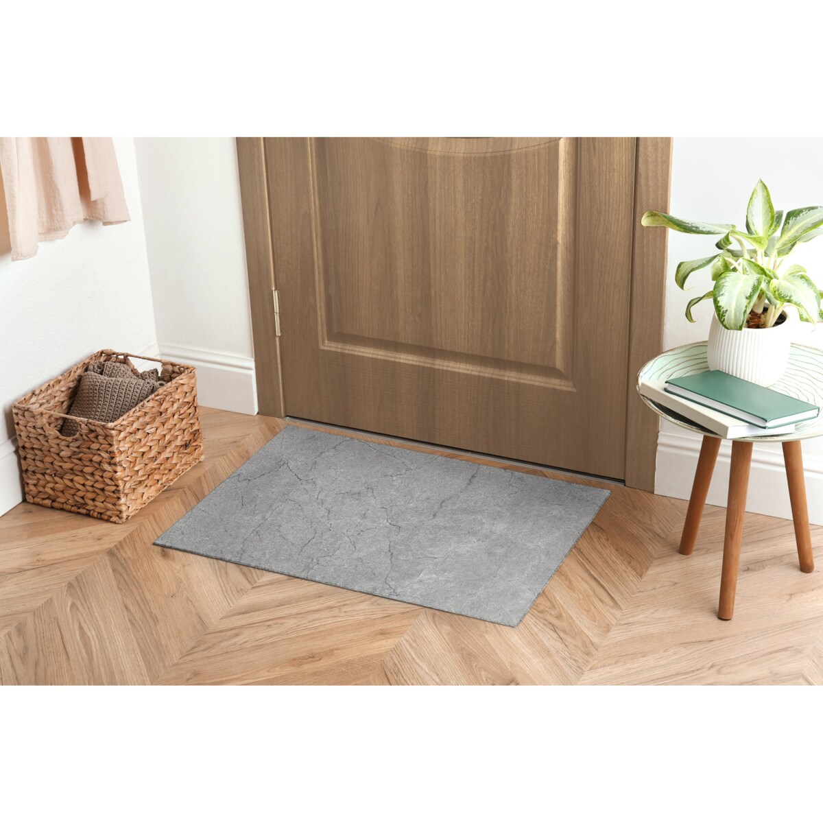 Wycieraczka do wnętrz Szary beton 90x60 cm