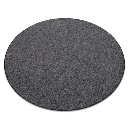 DYWAN koło EXCELLENCE czarny 141 gładki, koło 100 cm