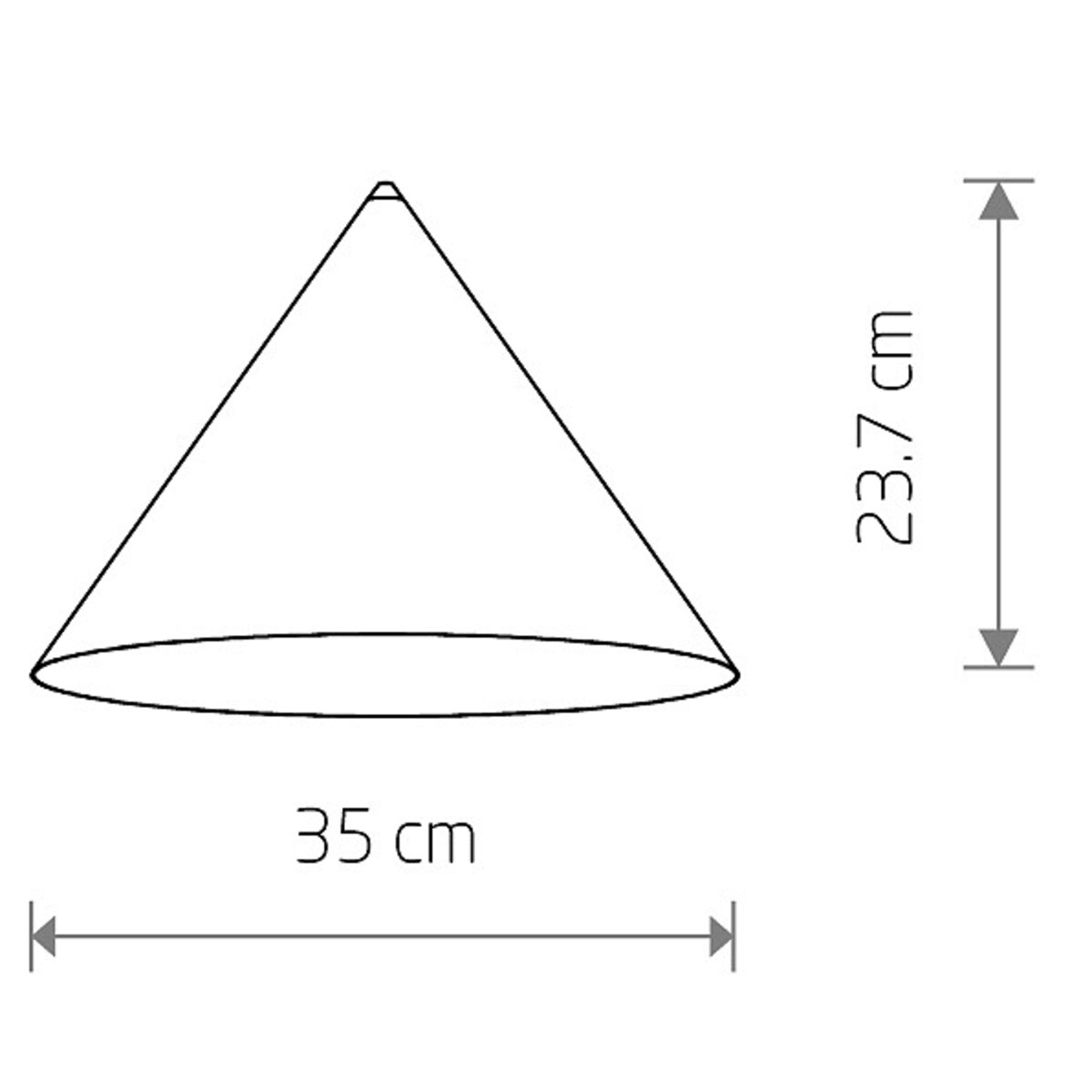 Trójkątny klosz Cameleon Zenith M 10196 Nowodvorski nowoczesny zielony