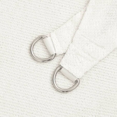 vidaXL Żagiel przeciwsłoneczny, 160 g/m², biały, 6x6 m, HDPE