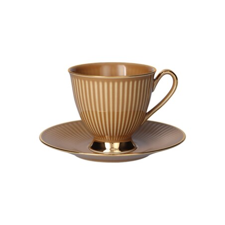 Filiżanka 250 ml ze spodkiem Dalia Topaz GZ03