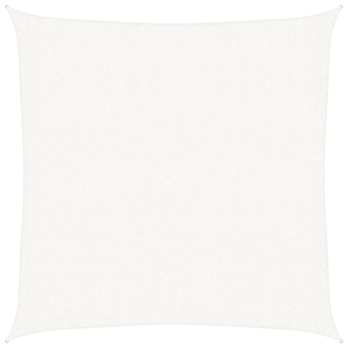 vidaXL Żagiel przeciwsłoneczny, 160 g/m², biały, 3x3 m, HDPE