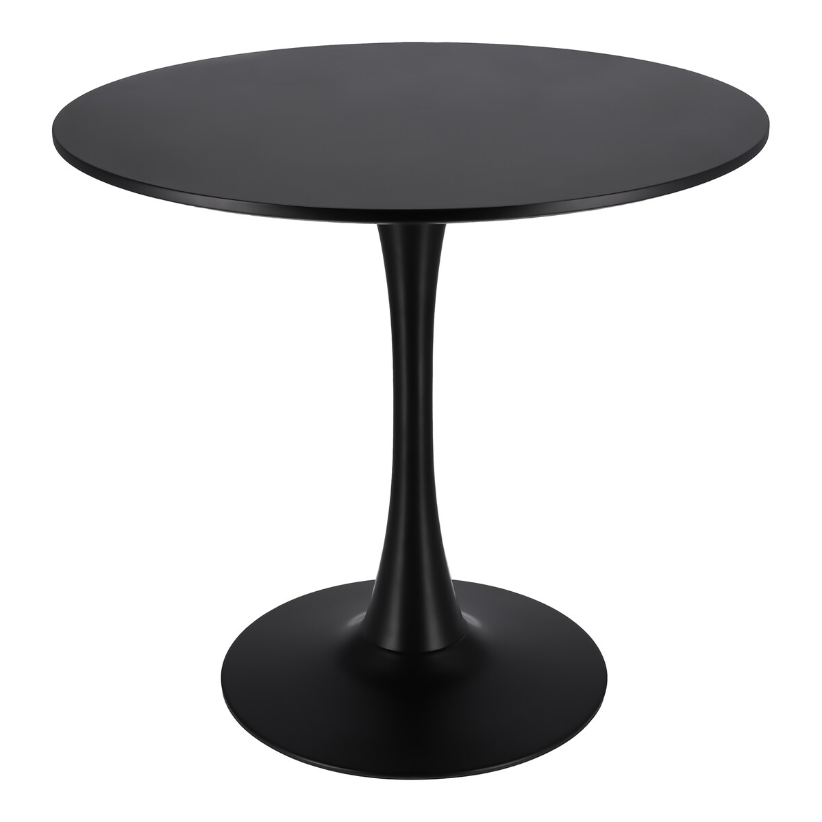 Nowoczesny Czarny Okrągły Stół Do Salonu Jadalni Kuchni