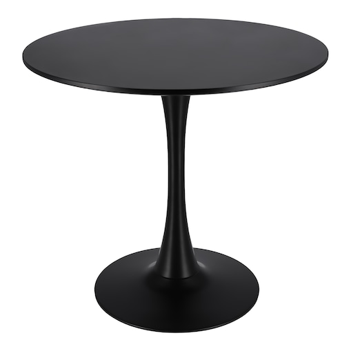 Nowoczesny Czarny Okrągły Stół Do Salonu Jadalni Kuchni
