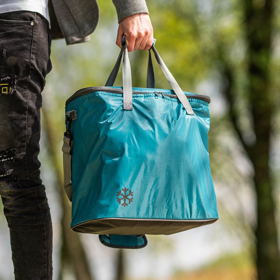 Torba Termiczna Na Jedzenie Turystyczna Piknikowa Plażę Termoizolacyjna 24L