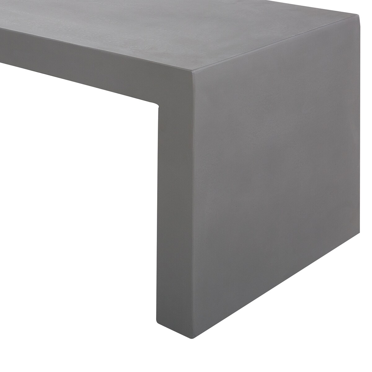 Ławka ogrodowa TARANTO 150 cm Beton Szary