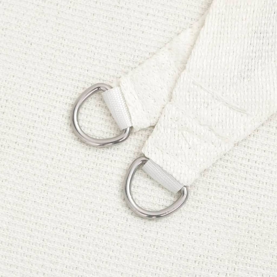 vidaXL Żagiel przeciwsłoneczny, 160 g/m², biały, 5x6x6 m, HDPE