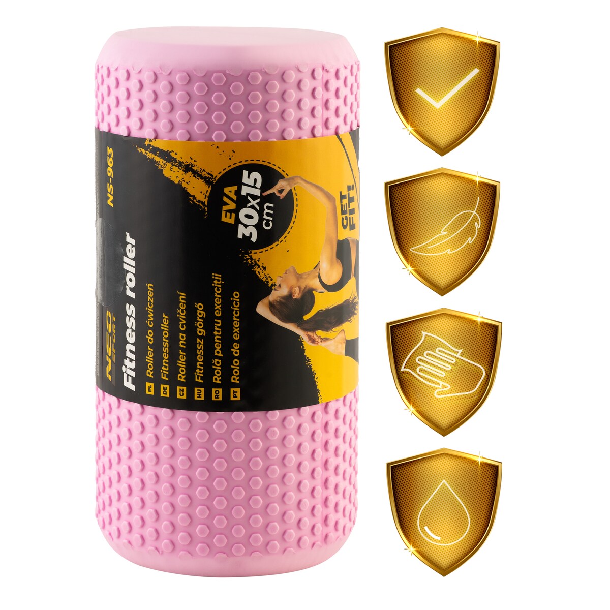 Roller do masażu ćwiczeń wałek crossfit Neo-Sport