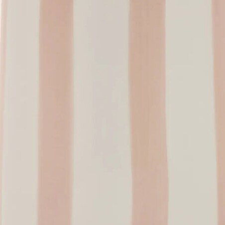 Dozownik ceramiczny w paski biało-pudrowe, 400 ml, Strio