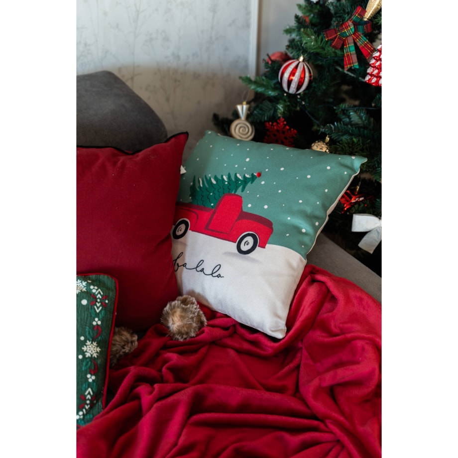 Poduszka ozdobna bawełniana MISTRALINE, 50 x 50 cm